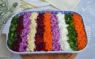 Салат "Радуга" Салат "Радуга"