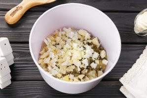 Салат "Шапочка Деда Мороза"