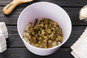 Салат "Шапочка Деда Мороза"