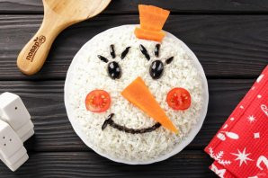 Салат "Снеговик"