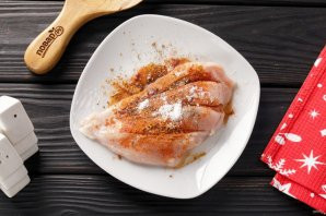 Салат "Снеговик"