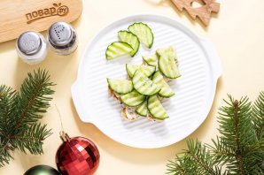 Тосты "Елочки"