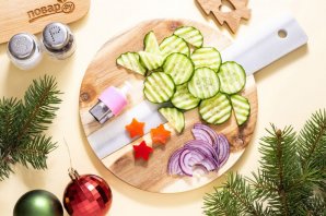 Тосты "Елочки"