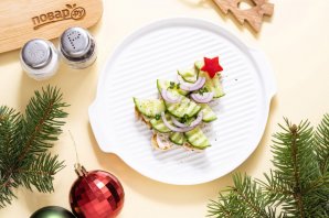 Тосты "Елочки"