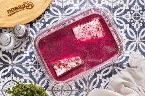 Веганский лосось из тофу