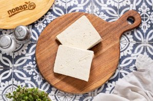 Веганский лосось из тофу