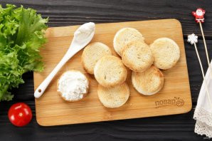 Закуска на шпажках на Новый год