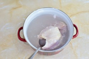 Заливное из курицы с желатином