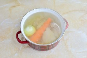 Заливное из курицы с желатином