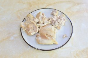 Заливное из курицы с желатином