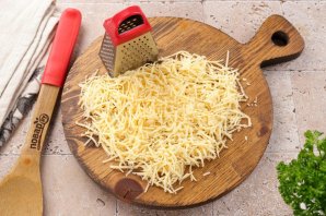 Запеканка из кабачков с картошкой и фаршем в духовке