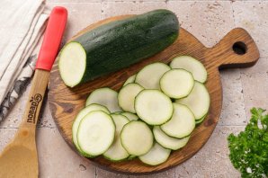 Запеканка из кабачков с картошкой и фаршем в духовке