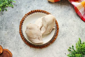 Жульен с курицей и лисичками Жульен с курицей и лисичками