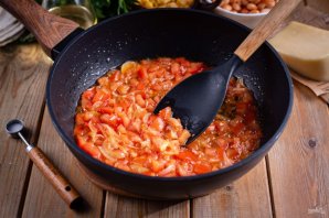 Буррито поджаренный на сковороде