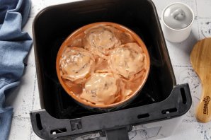 Гнёзда в аэрогриле