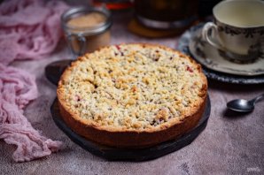 Пирог с ягодной начинкой, которая не течет