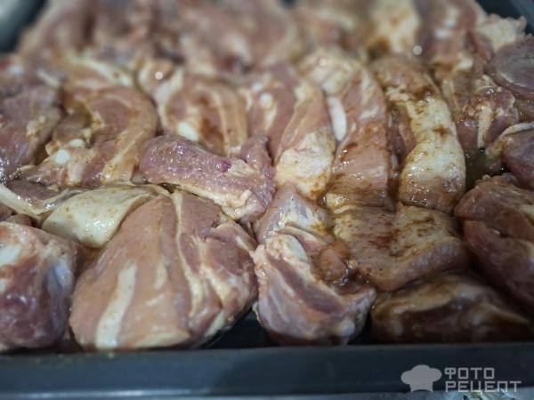 Рецепт: Свинные ребрышки в духовке - Готовлю с любовью.