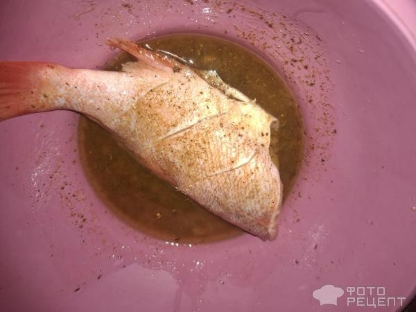 Рецепт: Жареный морской окунь - Готовлю с любовью.