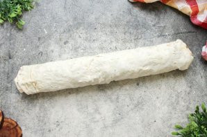 Рулет из лаваша с рыбой