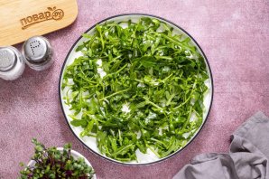 Салат из вареной свеклы с цитрусовой заправкой