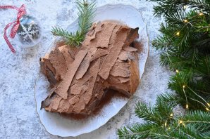 Торт "Рождественское полено"