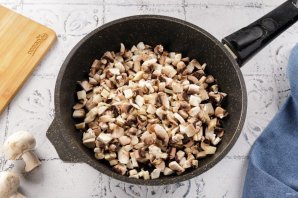 Жульен с грибами в аэрогриле