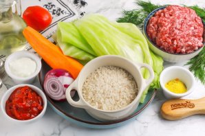 Голубцы в микроволновке