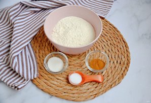 Кекс с финиками и бананом