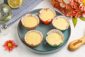 Кексы в духовке