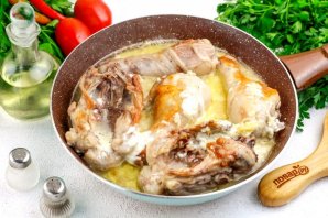 Курица в майонезе с чесноком Курица в майонезе с чесноком