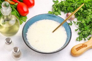 Курица в майонезе с чесноком Курица в майонезе с чесноком