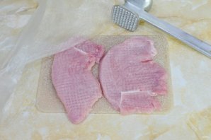 Отбивные из индейки с сыром Отбивные из индейки с сыром