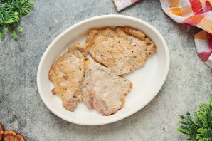 Отбивные по-французски