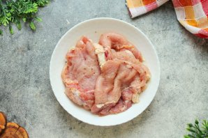 Отбивные по-французски