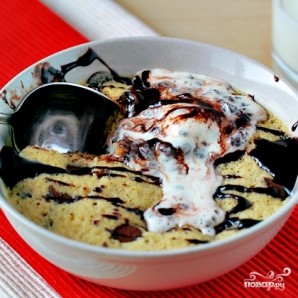 Печенье в микроволновке за 5 минут