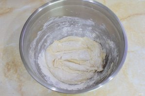 Пирог с мясом на кефире