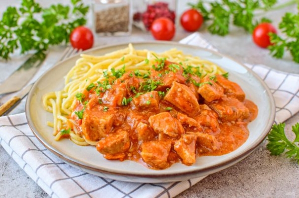 Подлив из свинины Подлив из свинины