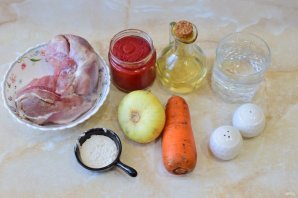 Подлив из свинины Подлив из свинины