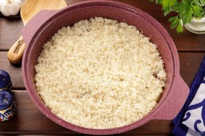 Рассыпчатый плов с говядиной