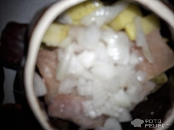 Рецепт: Филе минтая запеченое с картофелем - Вкусная диета.