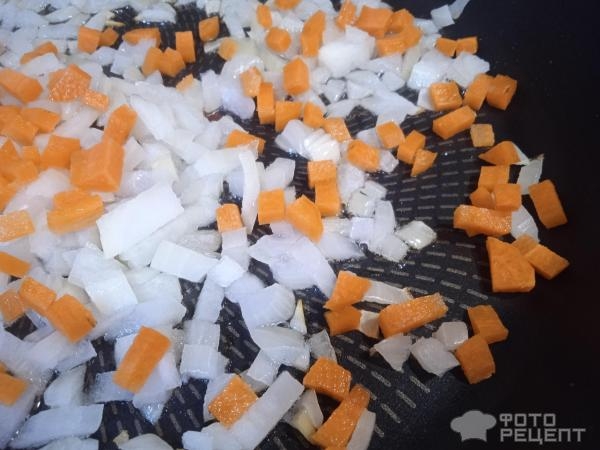 Рецепт: Макароны на сковороде - с морской капустой Рецепт: Макароны на сковороде - с морской капустой