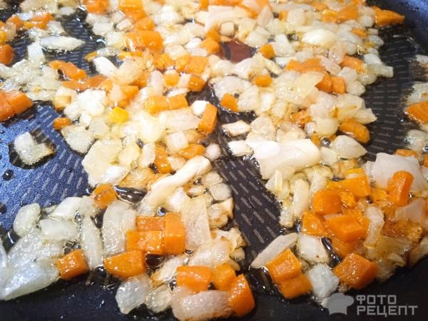 Рецепт: Макароны на сковороде - с морской капустой Рецепт: Макароны на сковороде - с морской капустой