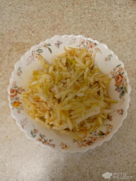 Рецепт: Пирог яблоками, тыквой и овсянкой - В духовке Рецепт: Пирог яблоками, тыквой и овсянкой - В духовке