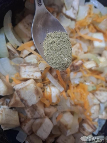 Рецепт: Теплый овощной салат - Готовлю с любовью. Рецепт: Теплый овощной салат - Готовлю с любовью.