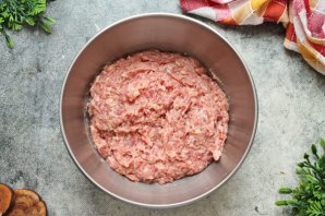 Рулет из фарша