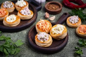 Слоеные тарталетки