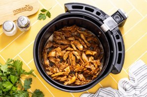 Соевое мясо в аэрогриле Соевое мясо в аэрогриле