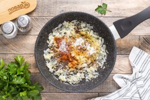 Зеленое лобио с картофелем
